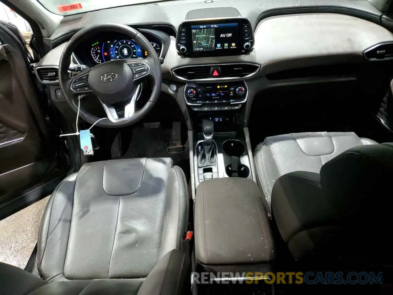 8 Photograph of a damaged car 5NMS5CAD4LH157399 HYUNDAI SANTA FE 2020