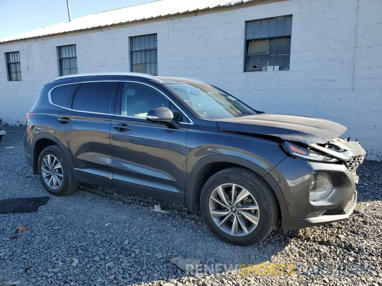 4 Photograph of a damaged car 5NMS5CAD4LH233428 HYUNDAI SANTA FE 2020