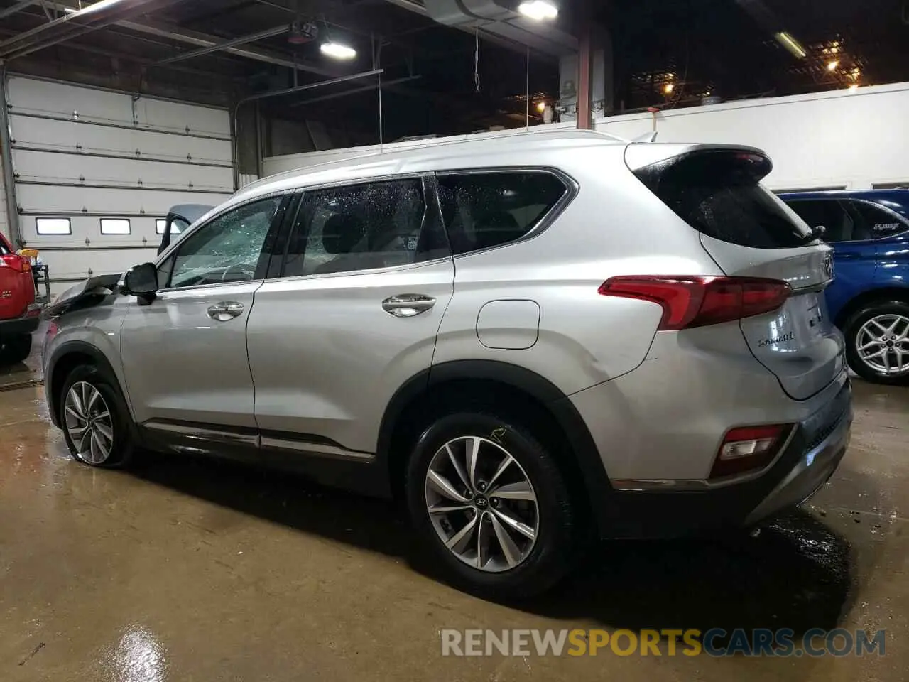 2 Photograph of a damaged car 5NMS5CAD5LH269323 HYUNDAI SANTA FE 2020