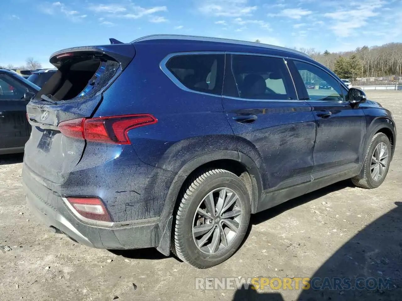3 Photograph of a damaged car 5NMS5CAD6LH274031 HYUNDAI SANTA FE 2020