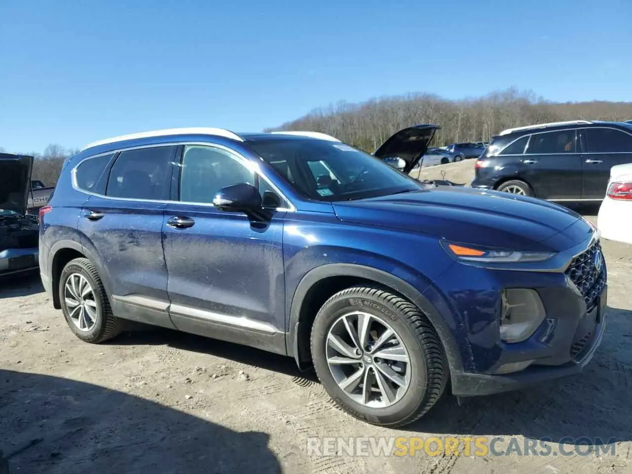 4 Photograph of a damaged car 5NMS5CAD6LH274031 HYUNDAI SANTA FE 2020