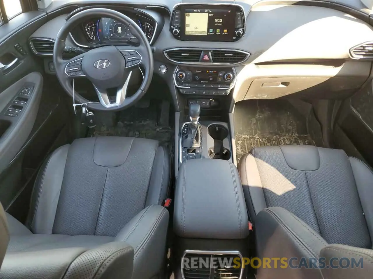 8 Photograph of a damaged car 5NMS5CAD6LH274031 HYUNDAI SANTA FE 2020