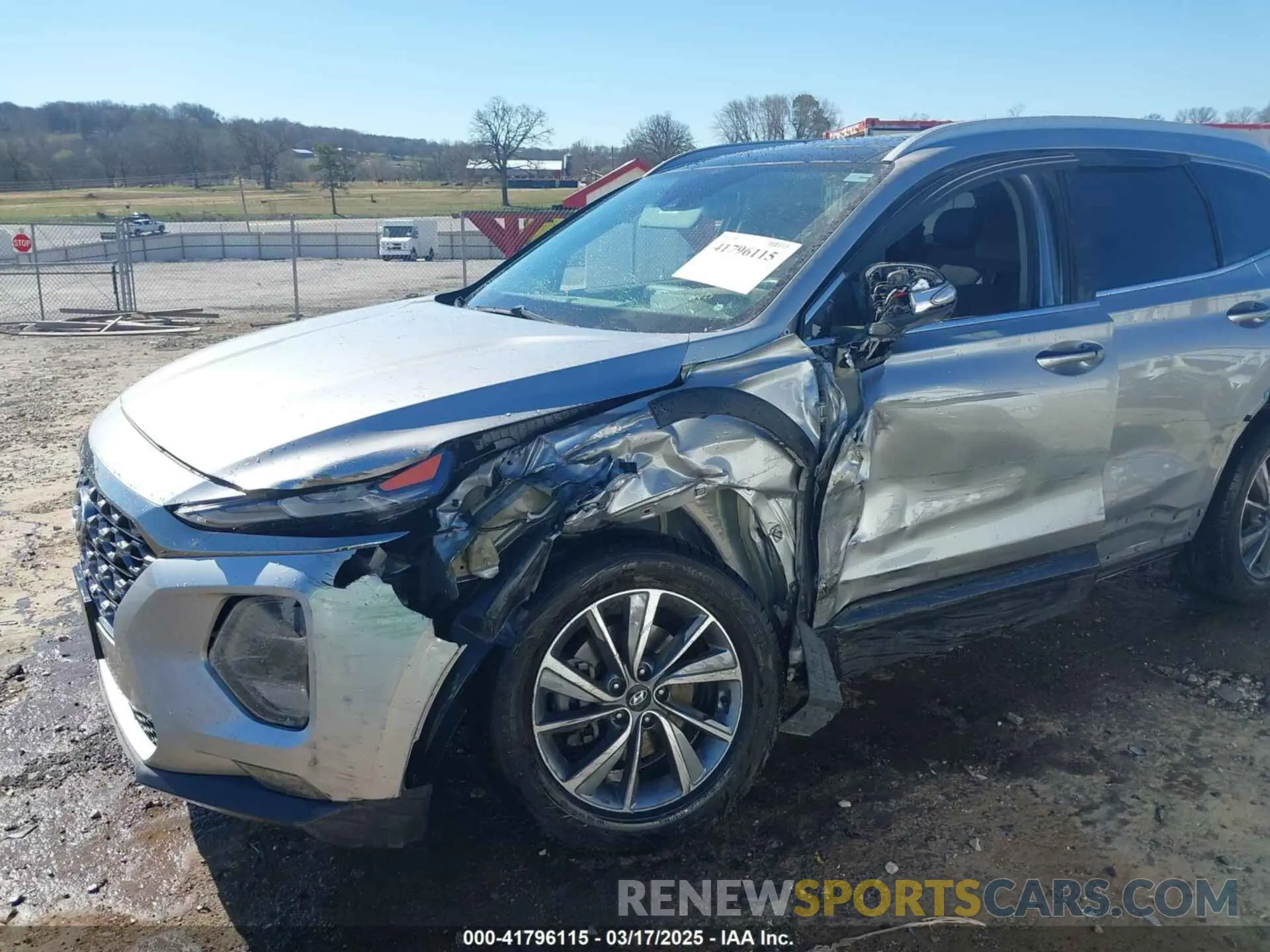 6 Photograph of a damaged car 5NMS5CAD6LH304340 HYUNDAI SANTA FE 2020
