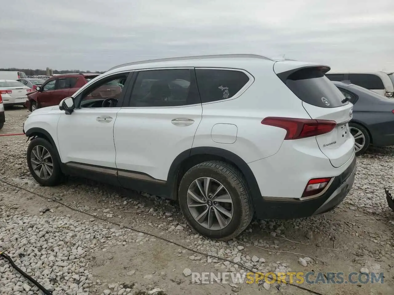 2 Photograph of a damaged car 5NMS5CAD7LH297771 HYUNDAI SANTA FE 2020