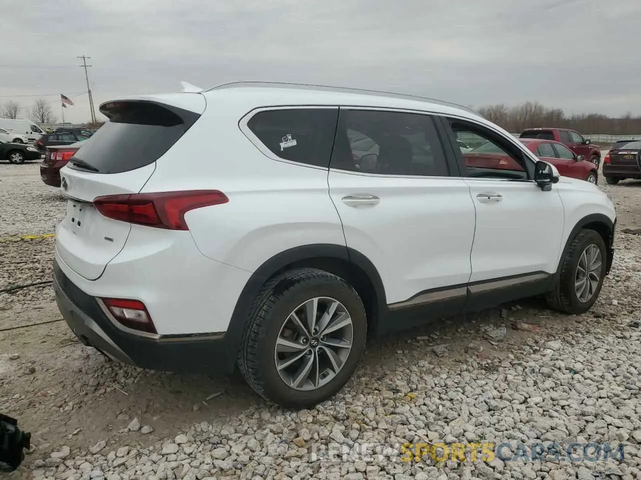 3 Photograph of a damaged car 5NMS5CAD7LH297771 HYUNDAI SANTA FE 2020