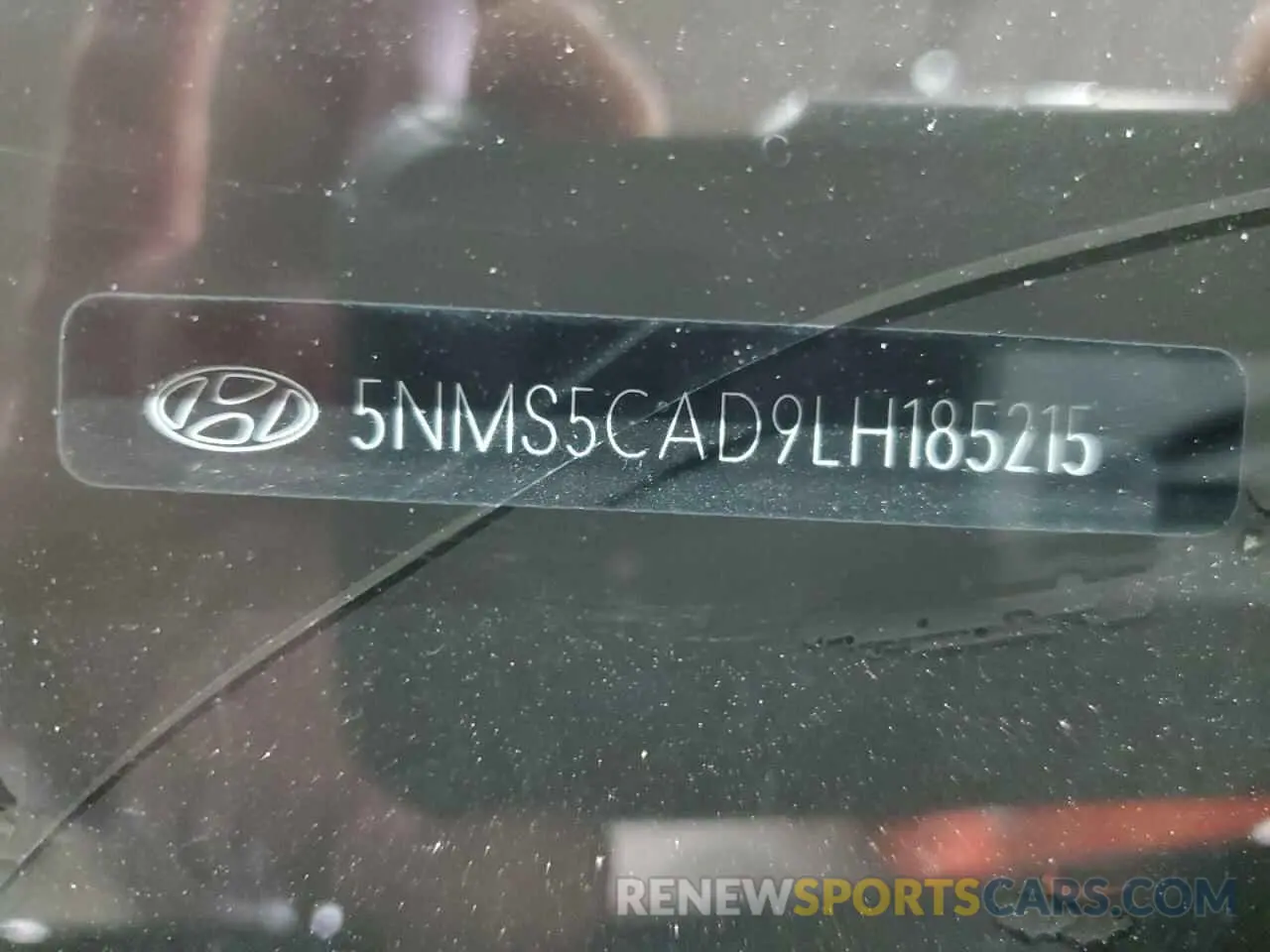 13 Photograph of a damaged car 5NMS5CAD9LH185215 HYUNDAI SANTA FE 2020