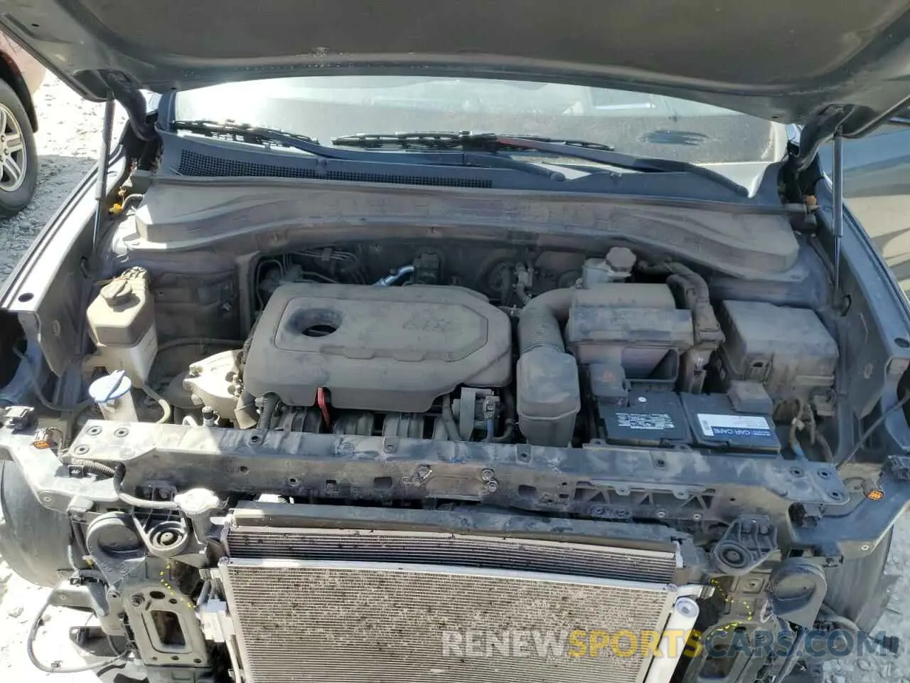 11 Photograph of a damaged car 5NMS5CADXLH208078 HYUNDAI SANTA FE 2020