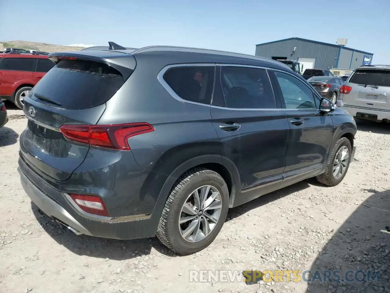 3 Photograph of a damaged car 5NMS5CADXLH208078 HYUNDAI SANTA FE 2020