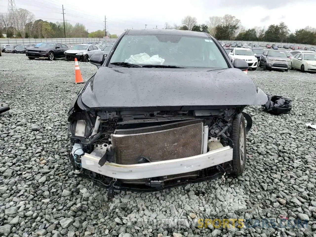 5 Photograph of a damaged car 5NMS14AJ0MH334653 HYUNDAI SANTA FE 2021