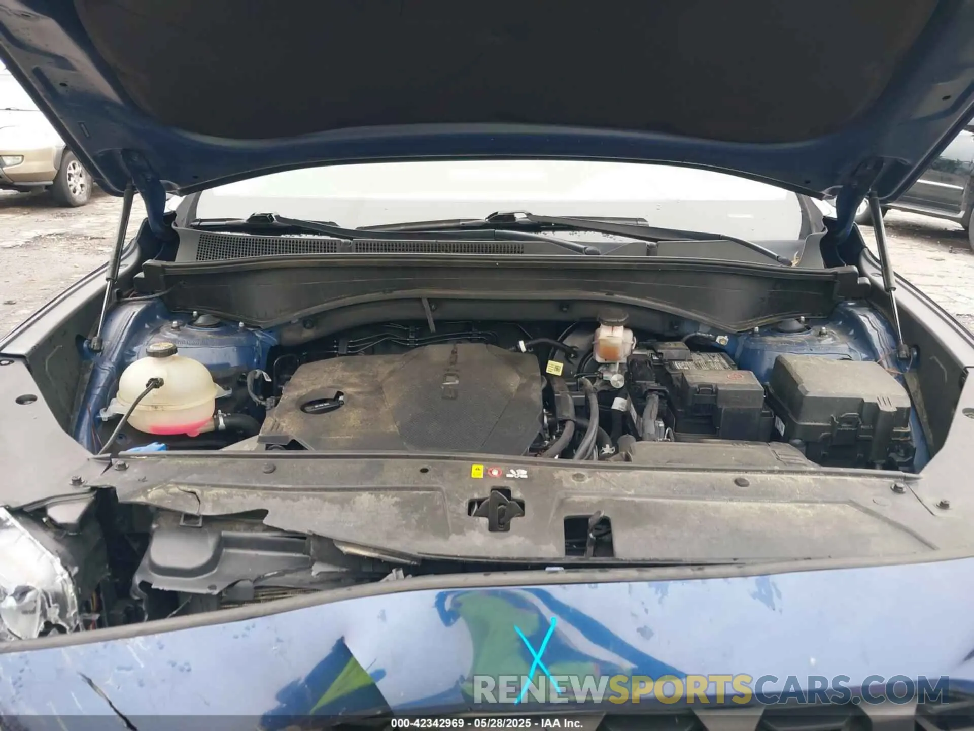 10 Photograph of a damaged car 5NMS14AJ2MH329146 HYUNDAI SANTA FE 2021