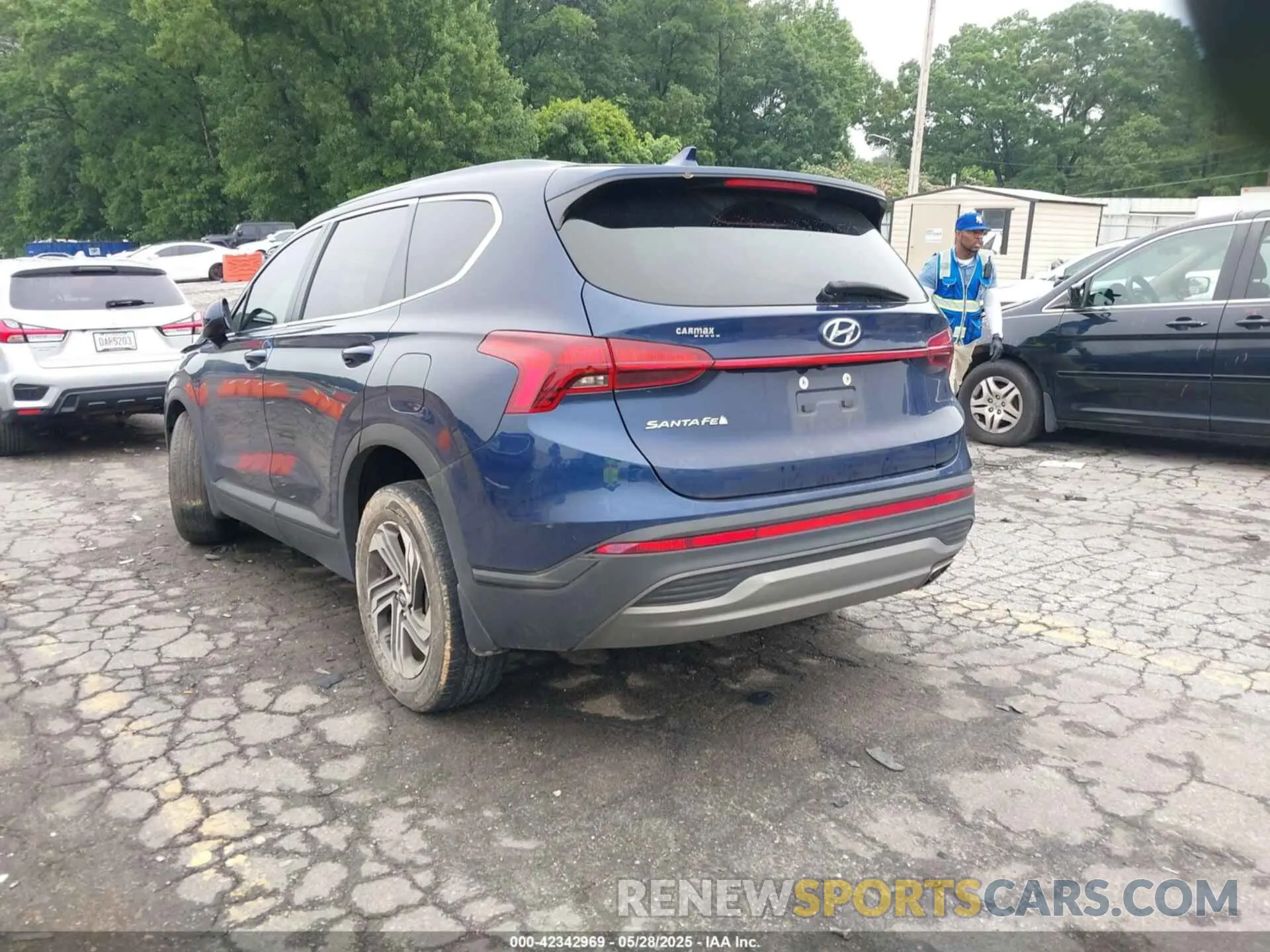 3 Photograph of a damaged car 5NMS14AJ2MH329146 HYUNDAI SANTA FE 2021