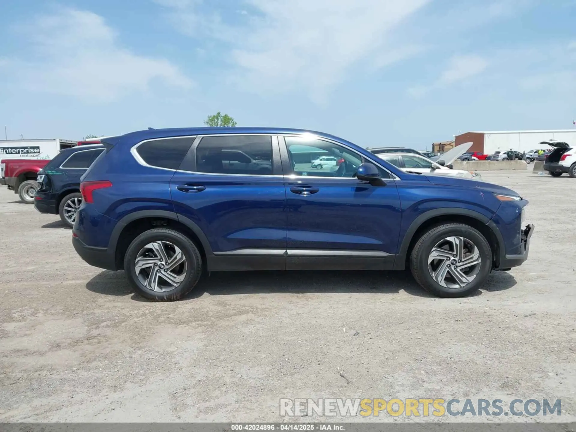 13 Photograph of a damaged car 5NMS14AJ2MH339403 HYUNDAI SANTA FE 2021