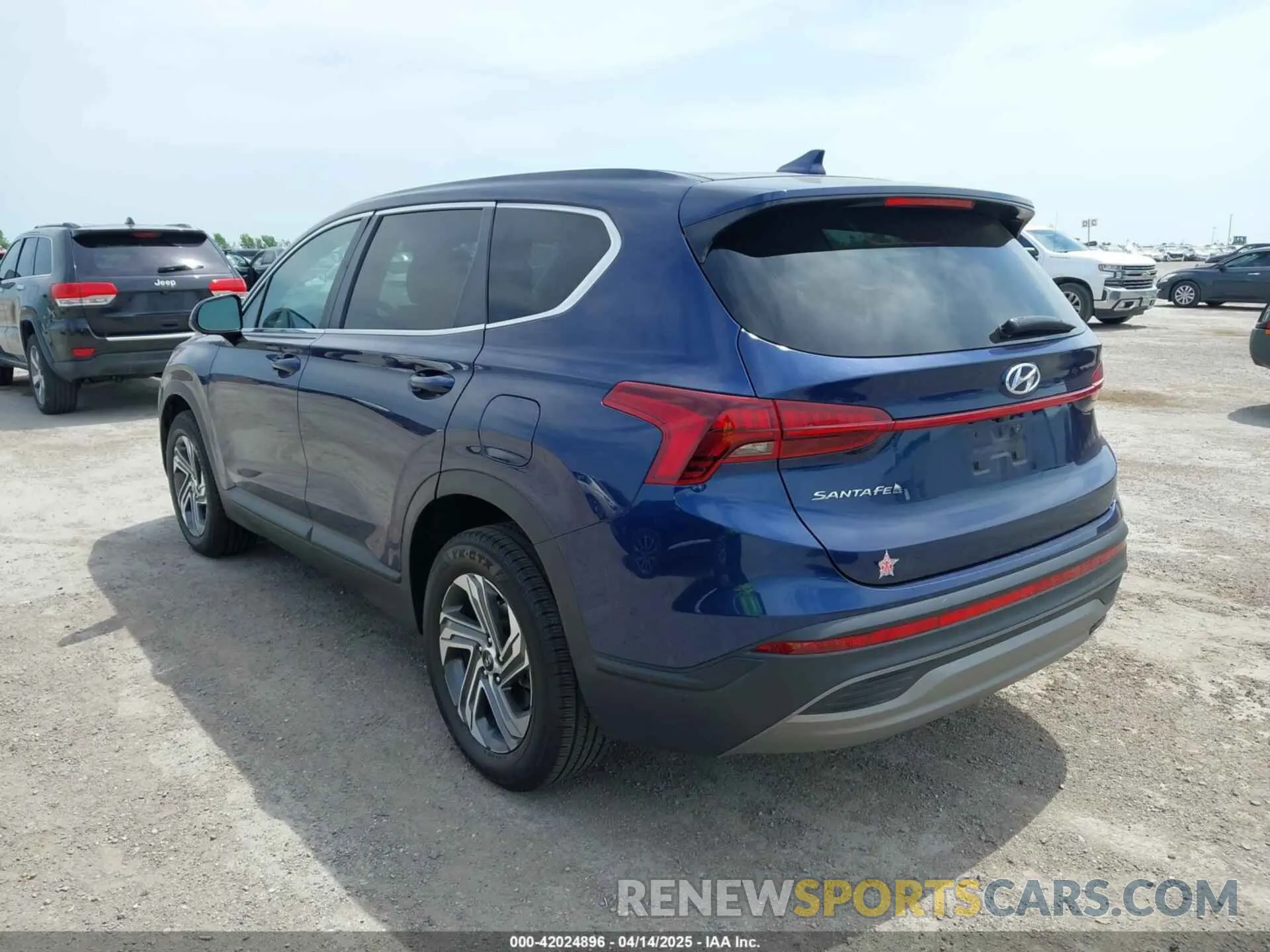 3 Photograph of a damaged car 5NMS14AJ2MH339403 HYUNDAI SANTA FE 2021