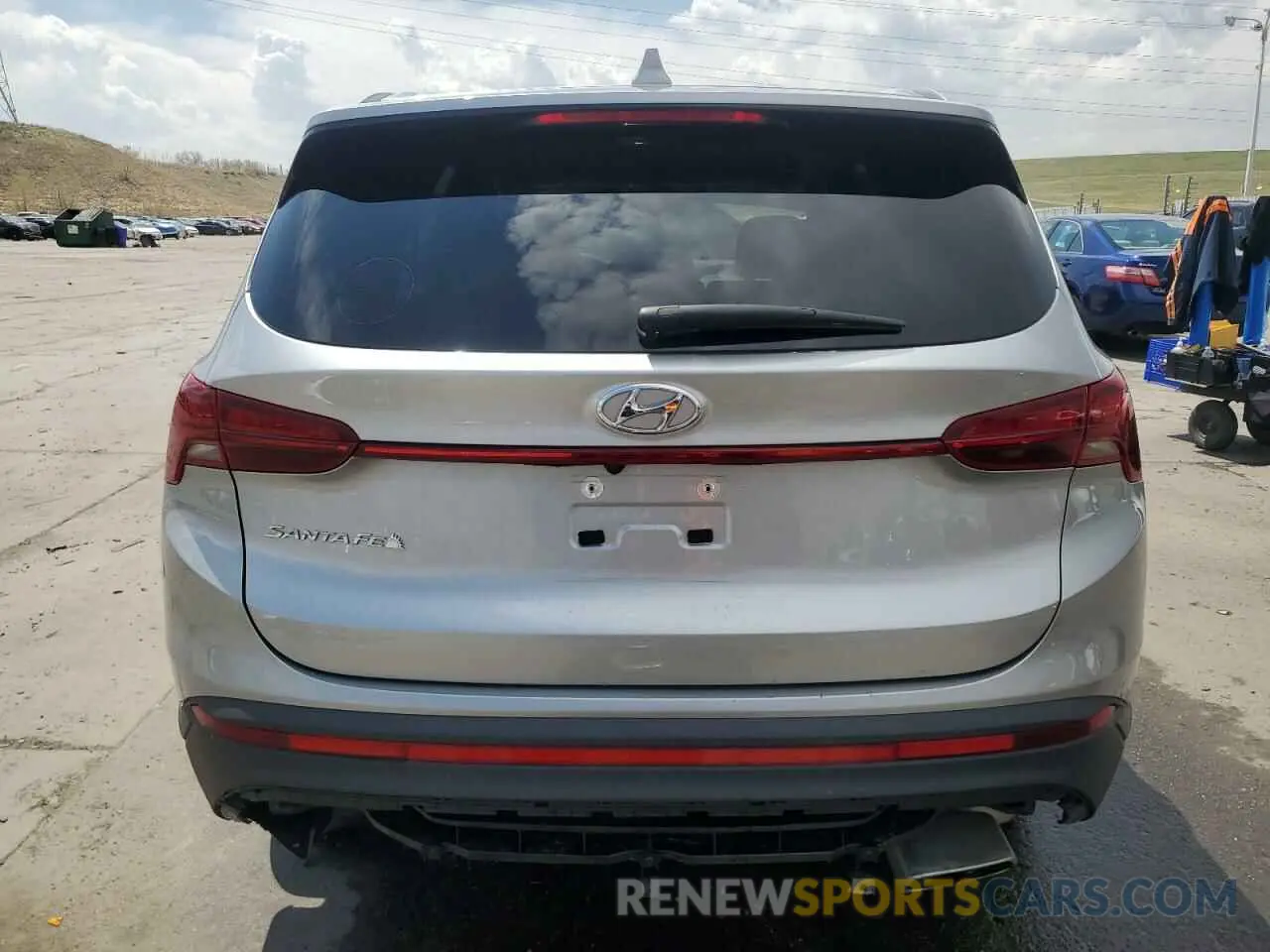 6 Photograph of a damaged car 5NMS14AJ3MH340916 HYUNDAI SANTA FE 2021