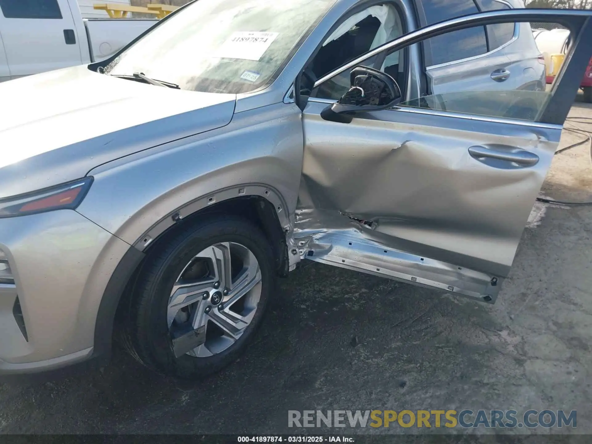 6 Photograph of a damaged car 5NMS14AJ4MH309691 HYUNDAI SANTA FE 2021