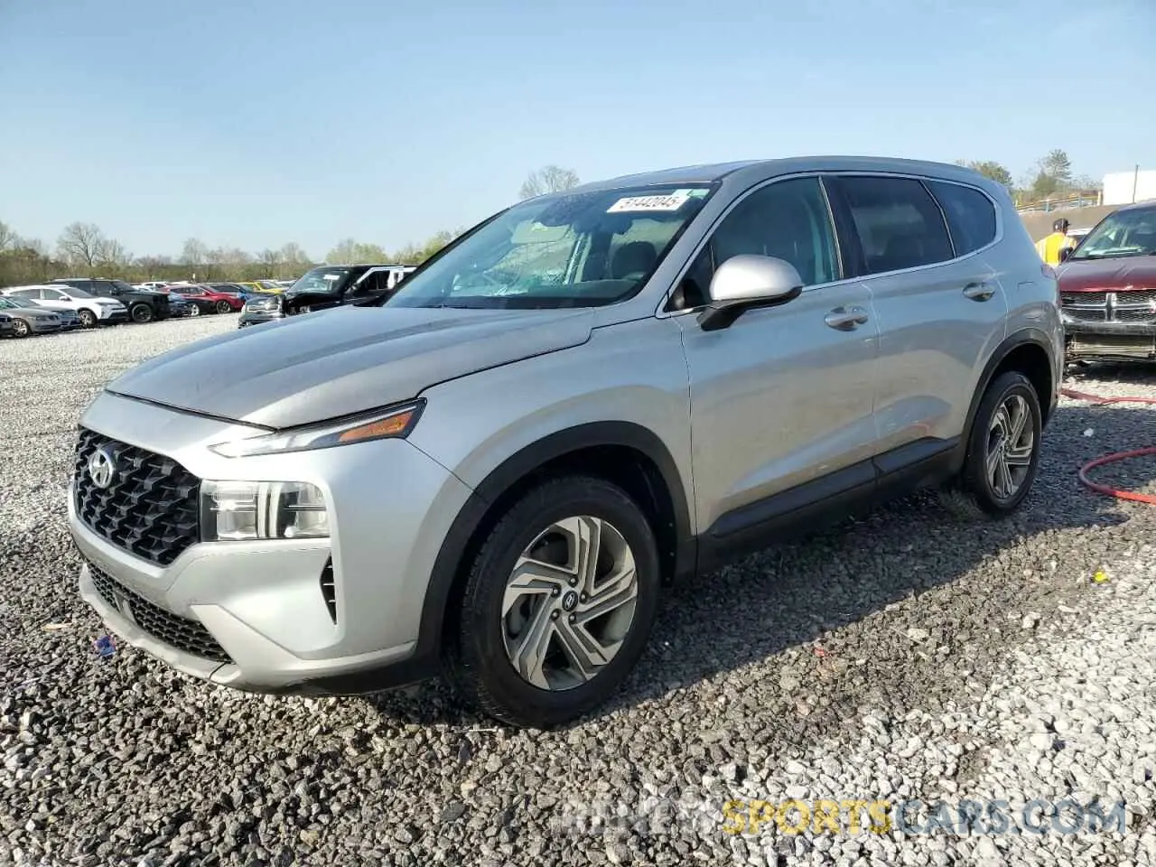 1 Photograph of a damaged car 5NMS14AJ5MH340934 HYUNDAI SANTA FE 2021