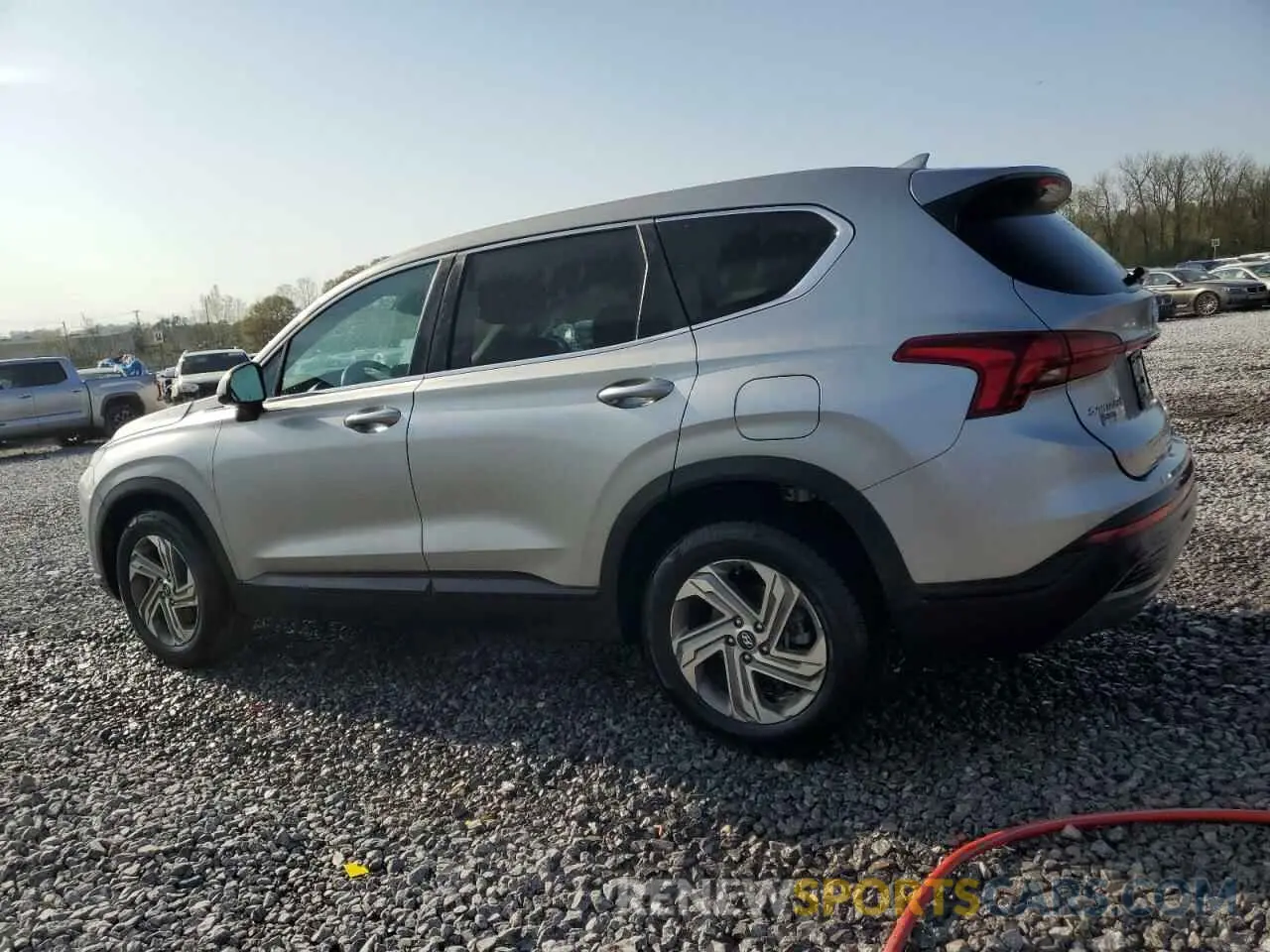 2 Photograph of a damaged car 5NMS14AJ5MH340934 HYUNDAI SANTA FE 2021