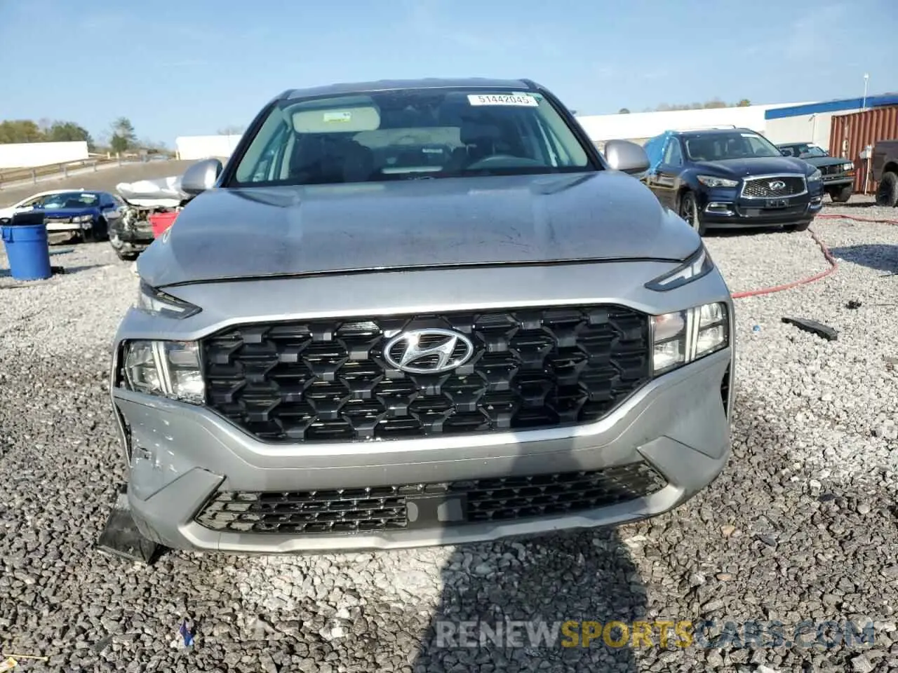 5 Photograph of a damaged car 5NMS14AJ5MH340934 HYUNDAI SANTA FE 2021