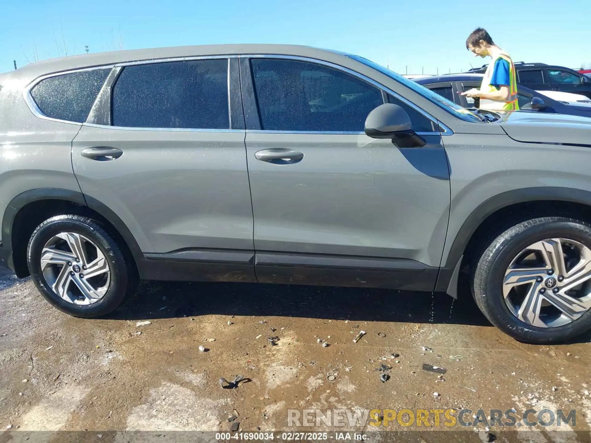 14 Photograph of a damaged car 5NMS14AJ6MH346371 HYUNDAI SANTA FE 2021