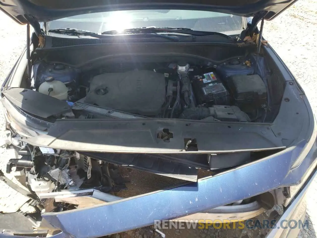 12 Photograph of a damaged car 5NMS14AJ9MH328494 HYUNDAI SANTA FE 2021