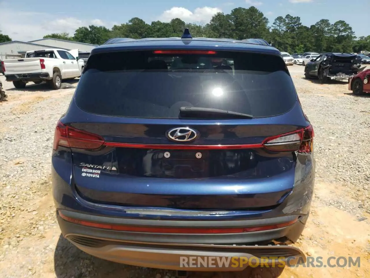 6 Photograph of a damaged car 5NMS14AJ9MH328494 HYUNDAI SANTA FE 2021