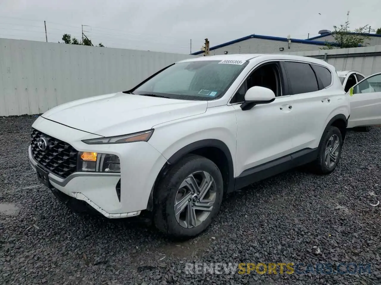 1 Photograph of a damaged car 5NMS14AJ9MH361804 HYUNDAI SANTA FE 2021