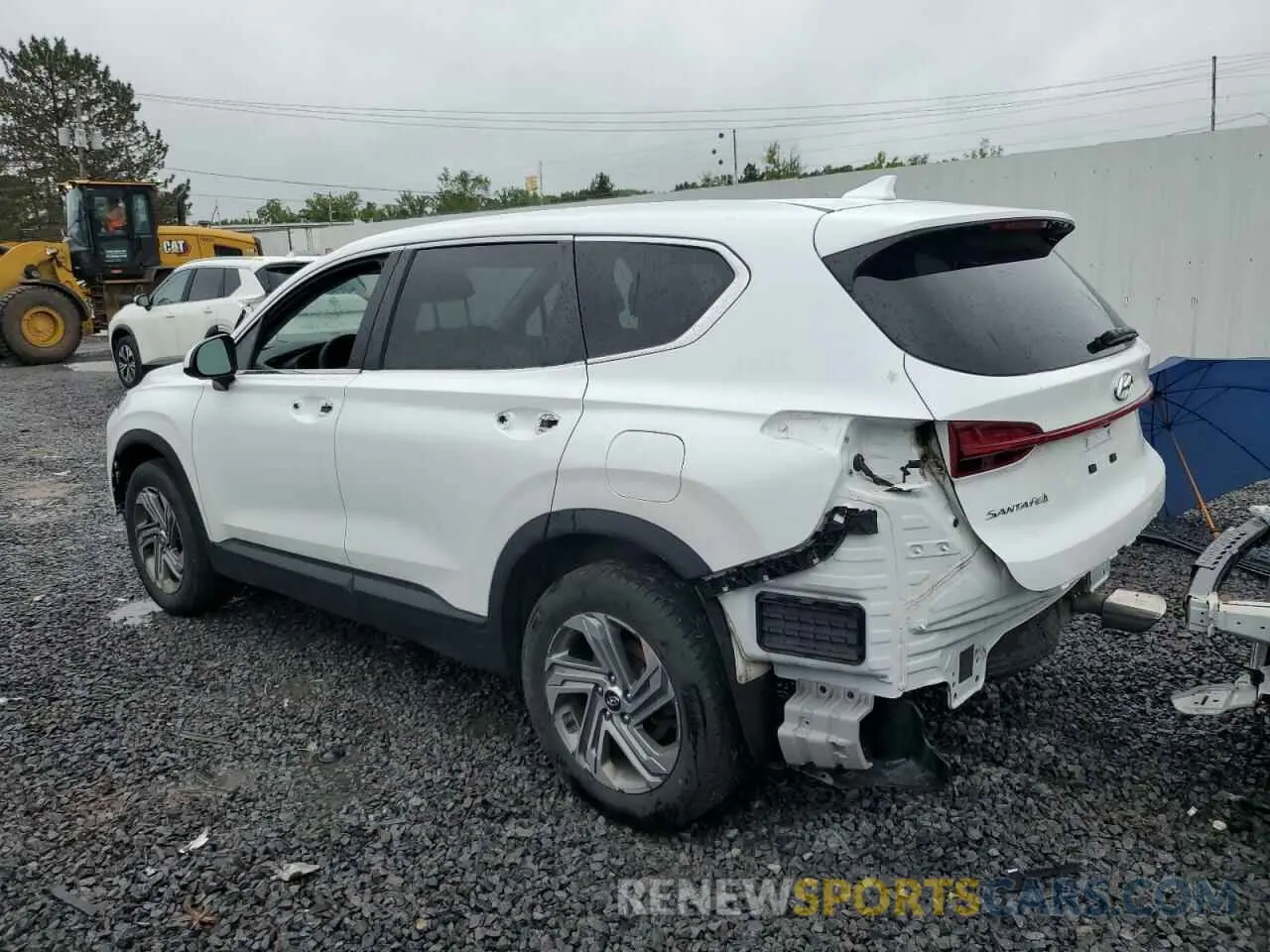 2 Photograph of a damaged car 5NMS14AJ9MH361804 HYUNDAI SANTA FE 2021