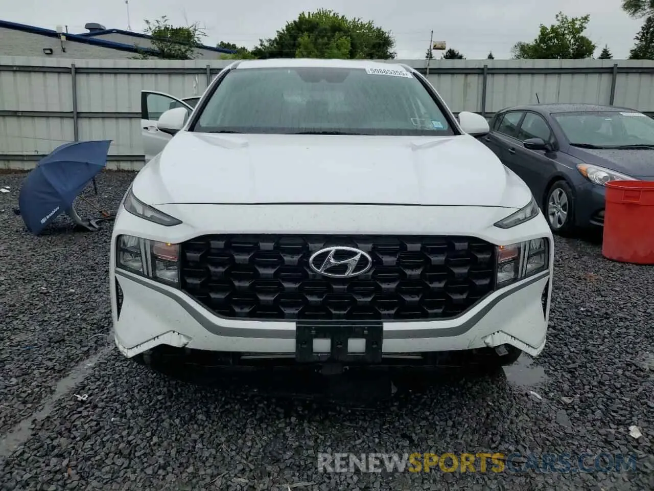 5 Photograph of a damaged car 5NMS14AJ9MH361804 HYUNDAI SANTA FE 2021