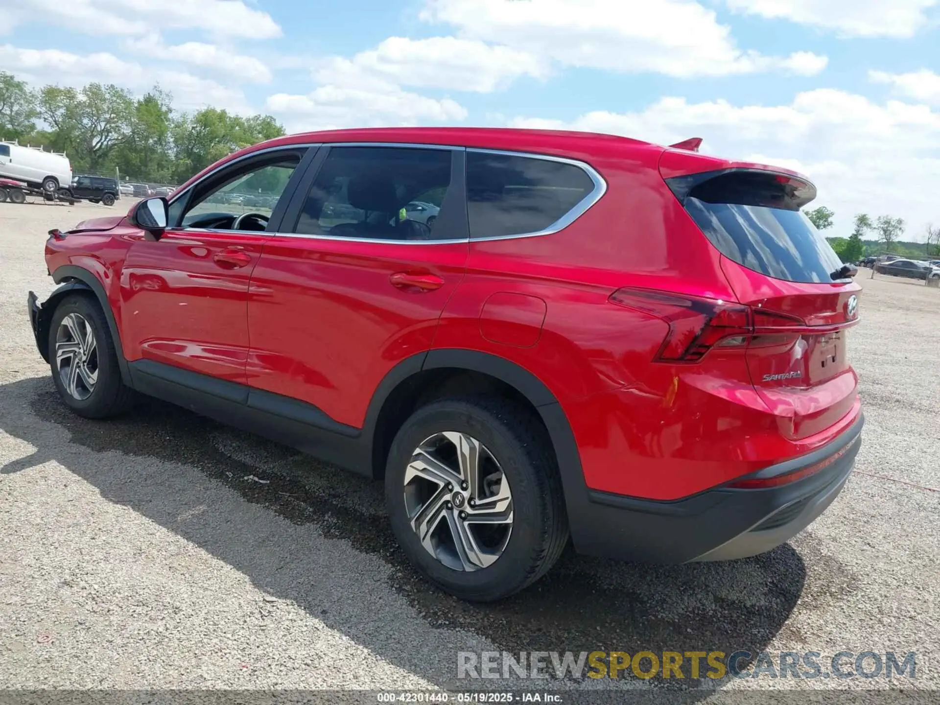 3 Photograph of a damaged car 5NMS14AJXMH336085 HYUNDAI SANTA FE 2021