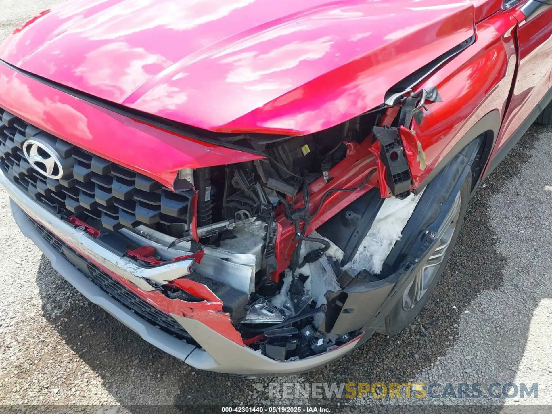6 Photograph of a damaged car 5NMS14AJXMH336085 HYUNDAI SANTA FE 2021