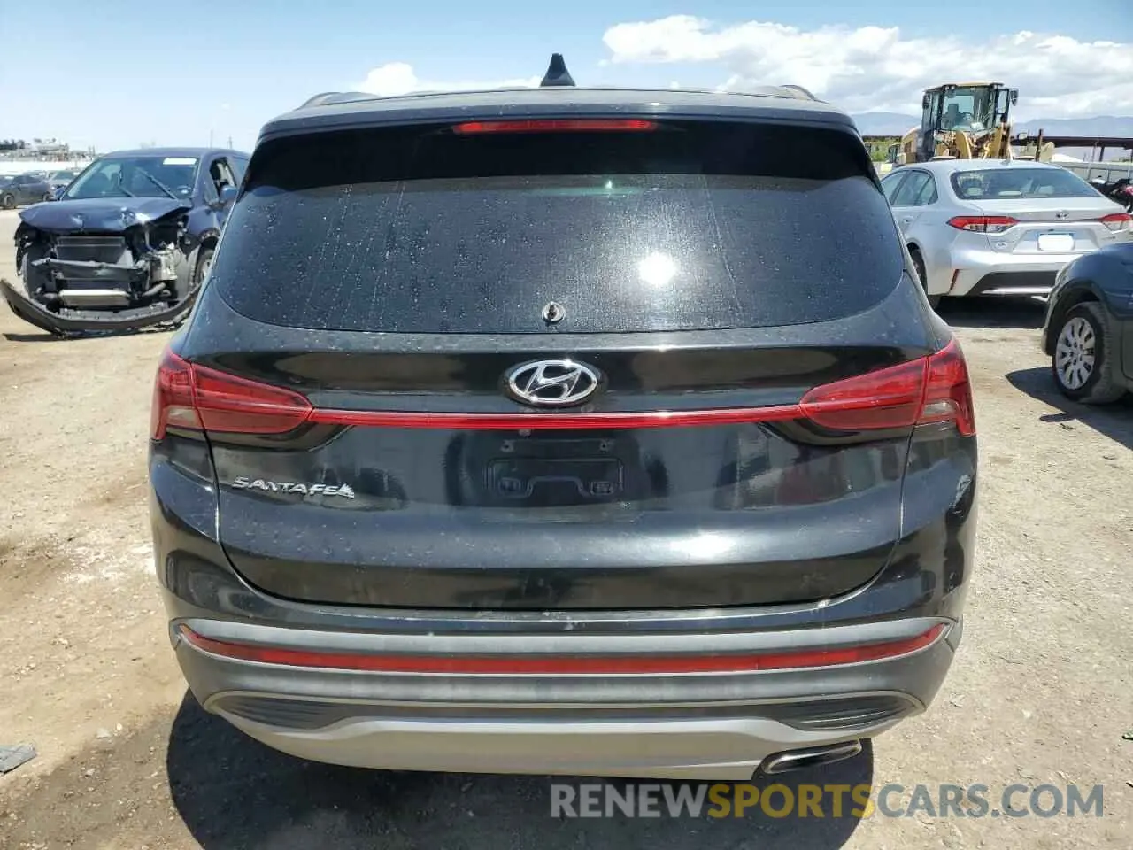 6 Photograph of a damaged car 5NMS14AJXMH340458 HYUNDAI SANTA FE 2021