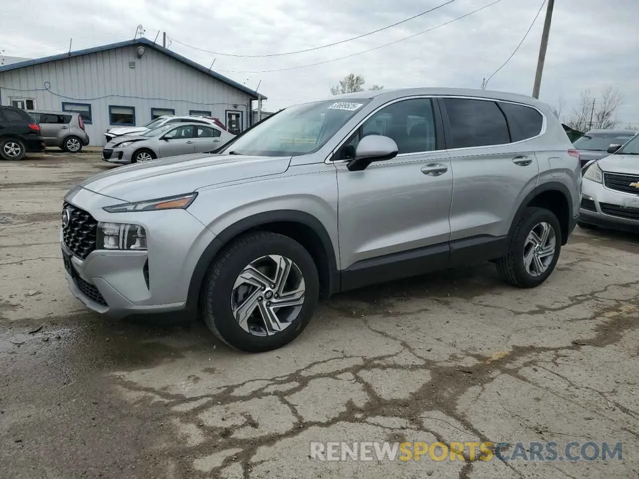 1 Photograph of a damaged car 5NMS1DAJ1MH357634 HYUNDAI SANTA FE 2021
