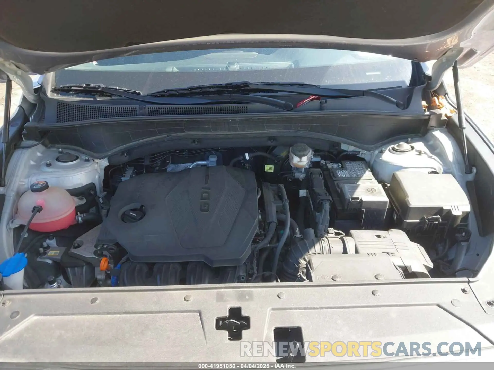 10 Photograph of a damaged car 5NMS1DAJ5MH320635 HYUNDAI SANTA FE 2021