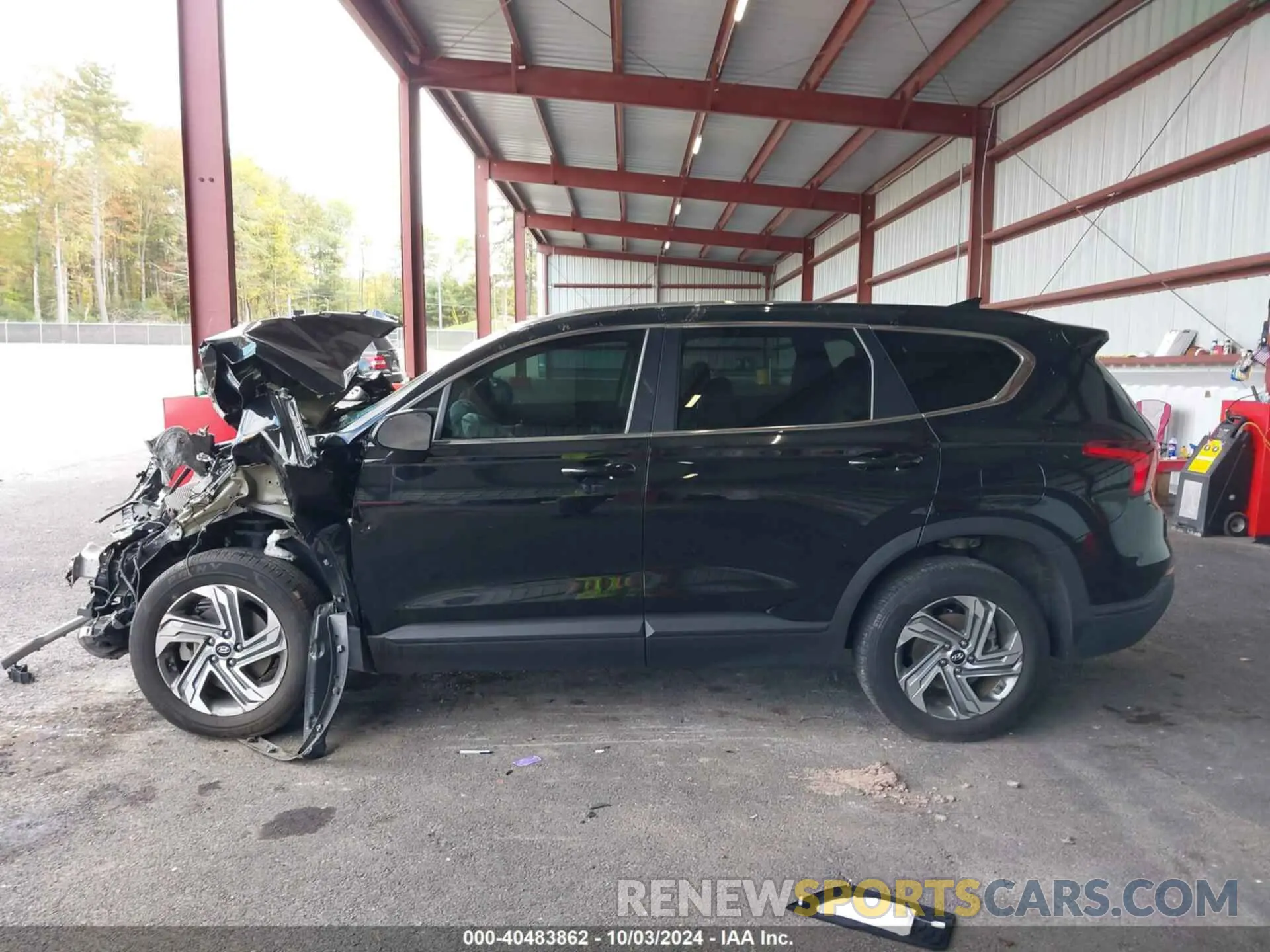 14 Photograph of a damaged car 5NMS1DAJ7MH311791 HYUNDAI SANTA FE 2021