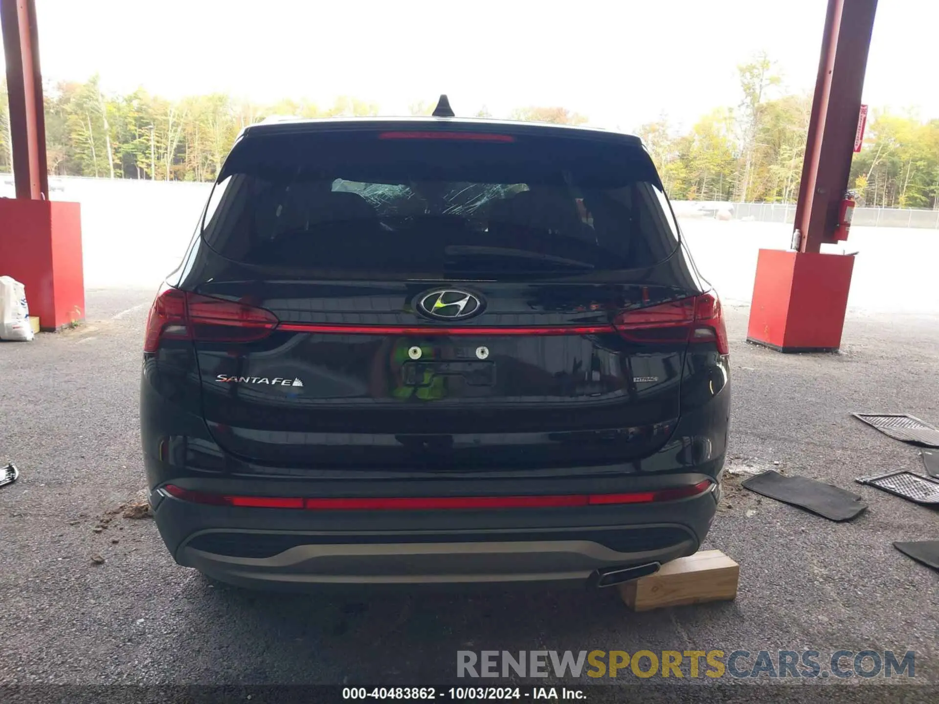 16 Photograph of a damaged car 5NMS1DAJ7MH311791 HYUNDAI SANTA FE 2021
