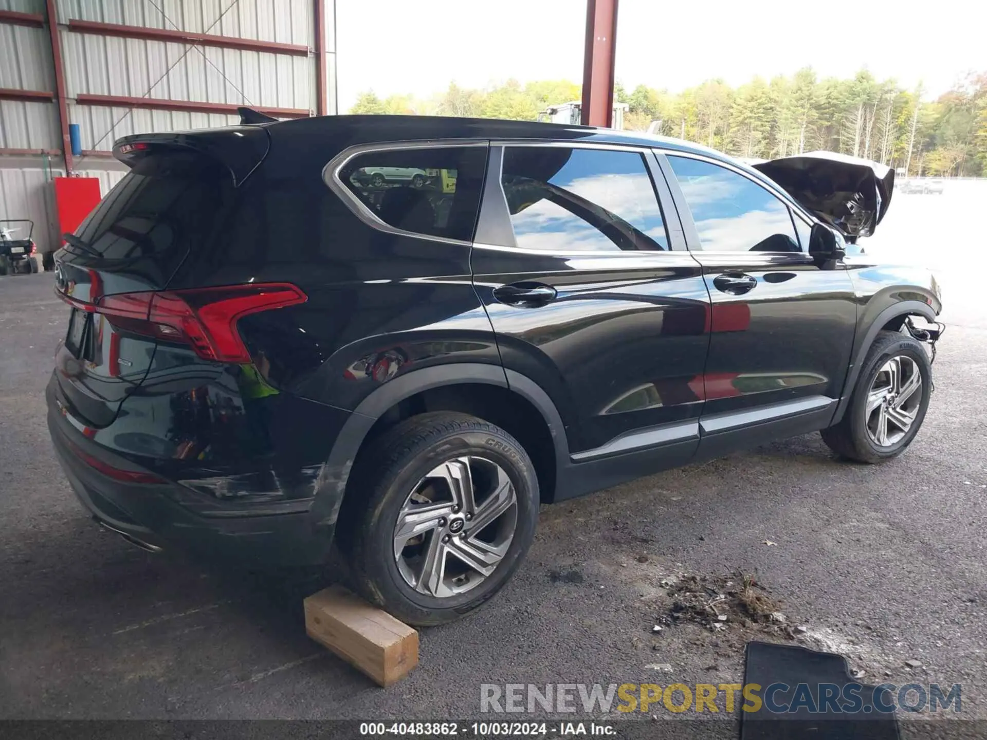 4 Photograph of a damaged car 5NMS1DAJ7MH311791 HYUNDAI SANTA FE 2021
