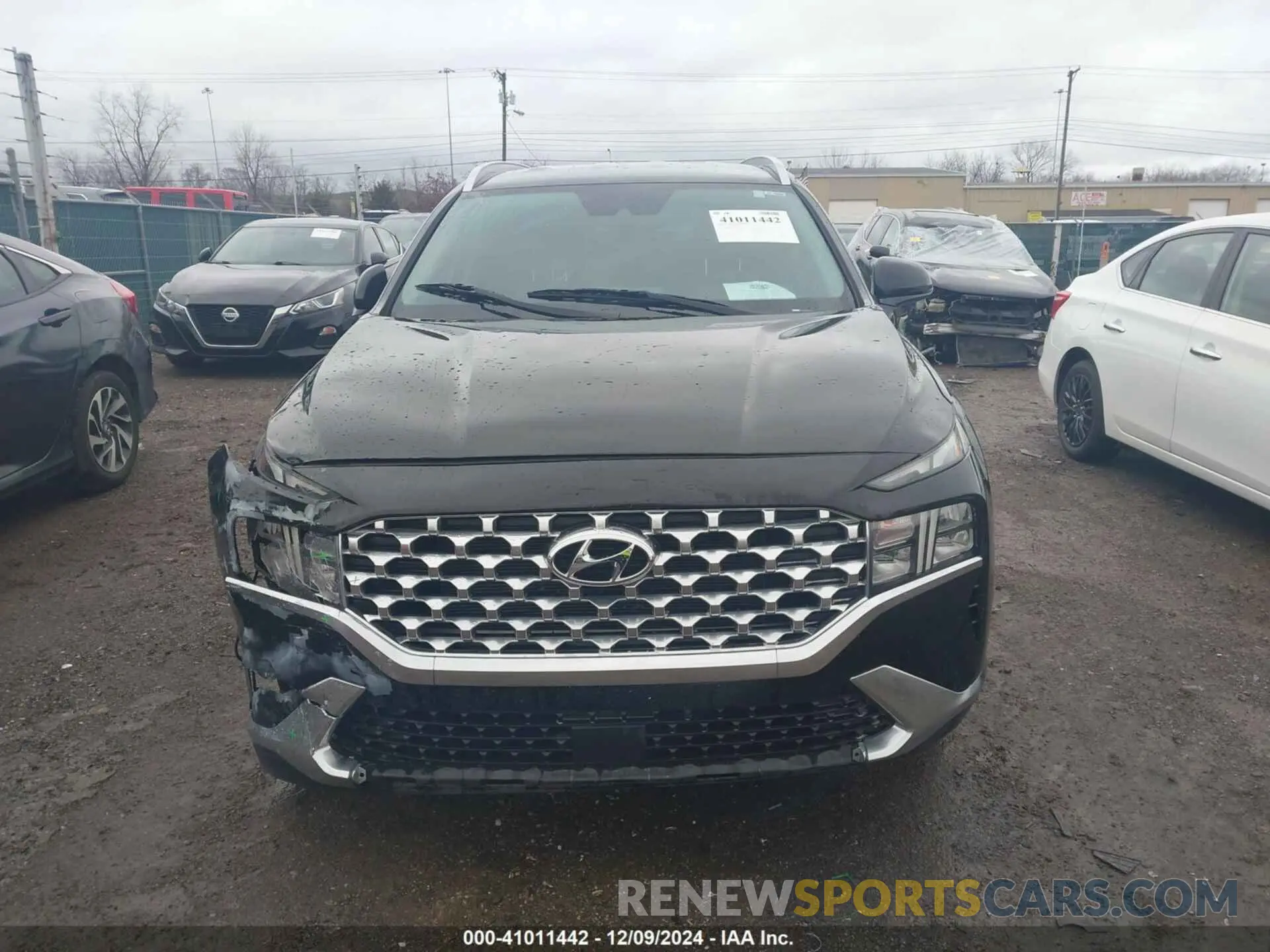 12 Photograph of a damaged car 5NMS24AJ0MH360019 HYUNDAI SANTA FE 2021