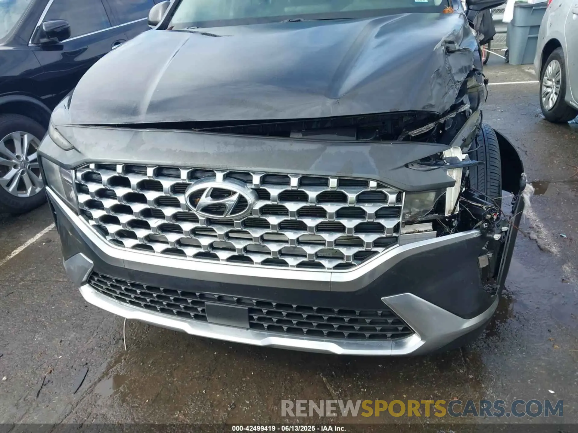 17 Photograph of a damaged car 5NMS24AJ1MH311301 HYUNDAI SANTA FE 2021