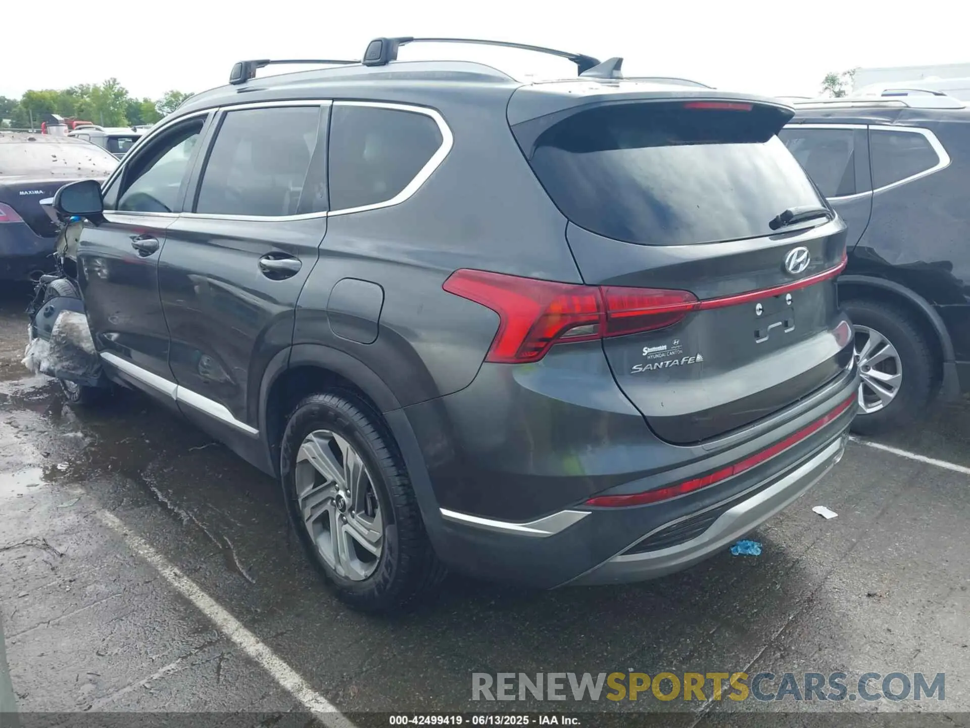 3 Photograph of a damaged car 5NMS24AJ1MH311301 HYUNDAI SANTA FE 2021