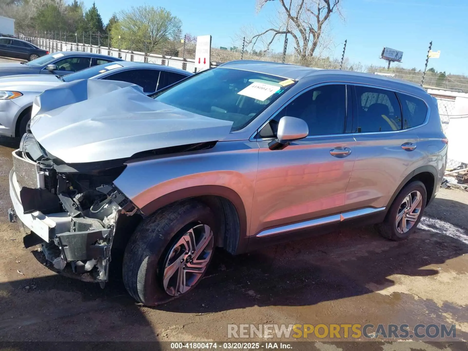 15 Photograph of a damaged car 5NMS24AJ1MH356058 HYUNDAI SANTA FE 2021