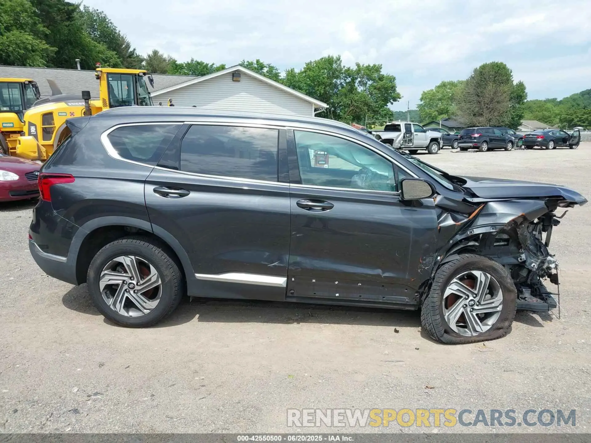 13 Photograph of a damaged car 5NMS24AJ2MH337650 HYUNDAI SANTA FE 2021