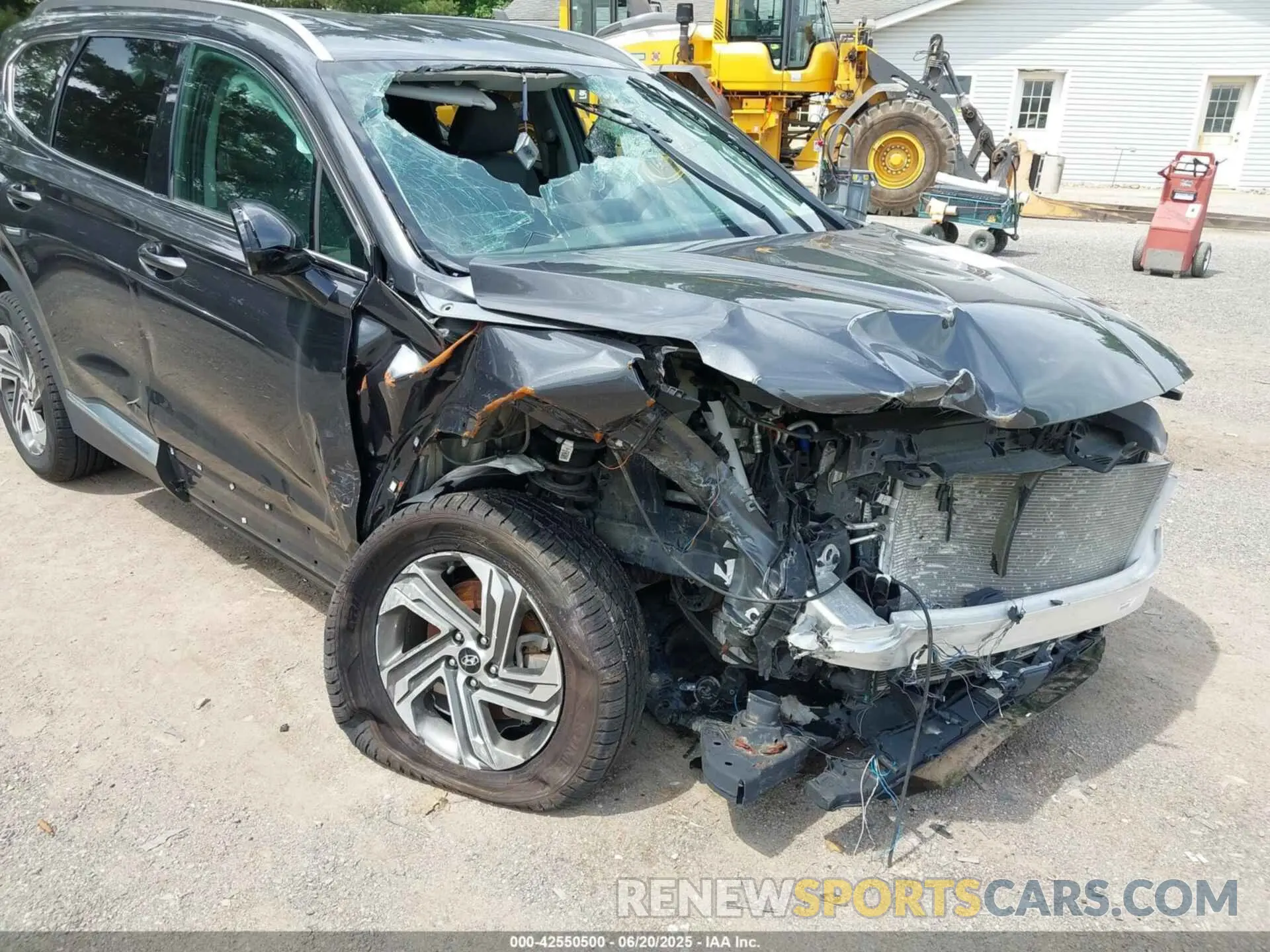 6 Photograph of a damaged car 5NMS24AJ2MH337650 HYUNDAI SANTA FE 2021