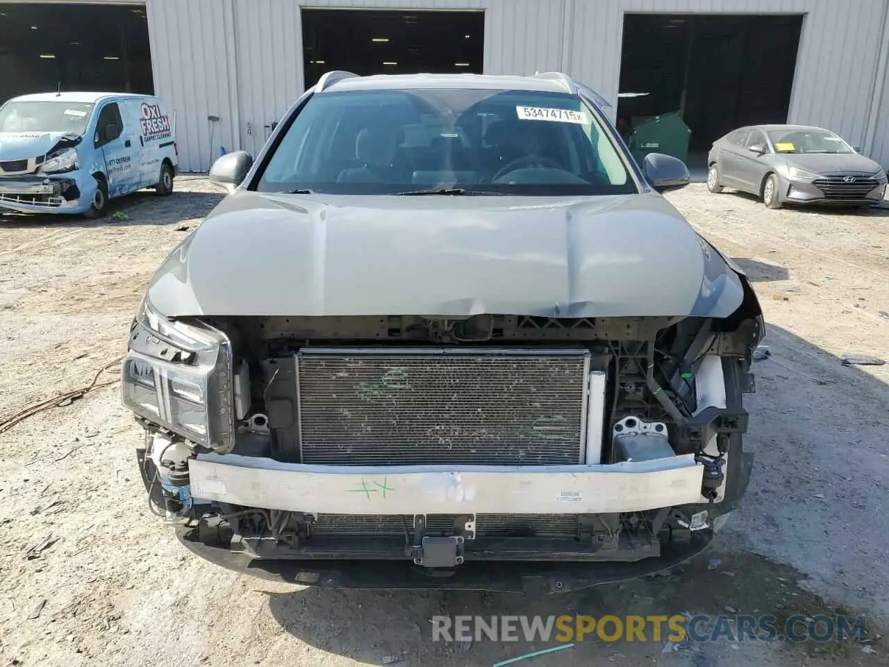 5 Photograph of a damaged car 5NMS24AJ3MH350424 HYUNDAI SANTA FE 2021