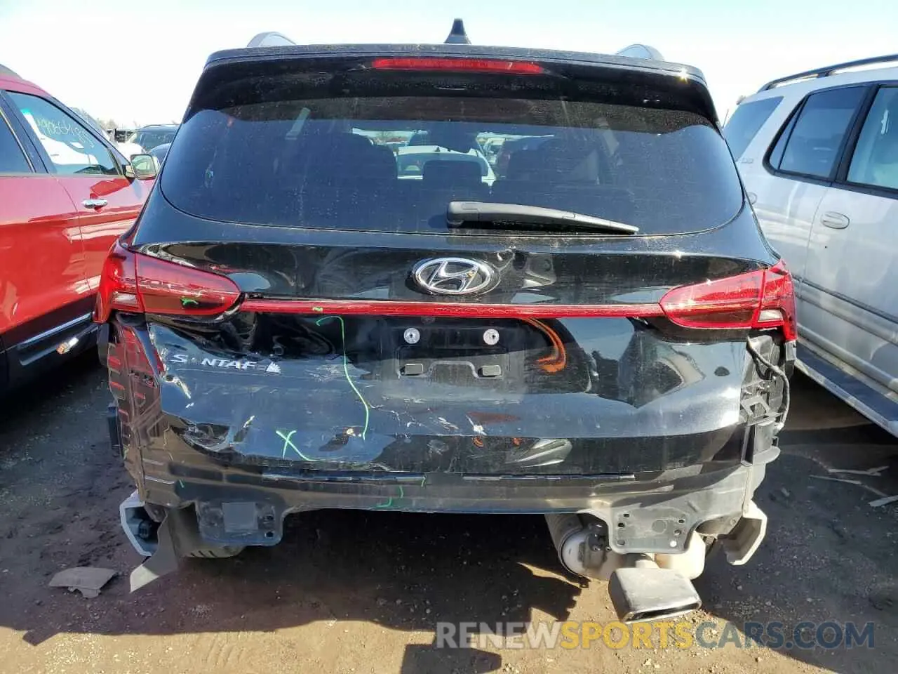 6 Photograph of a damaged car 5NMS24AJ4MH324401 HYUNDAI SANTA FE 2021