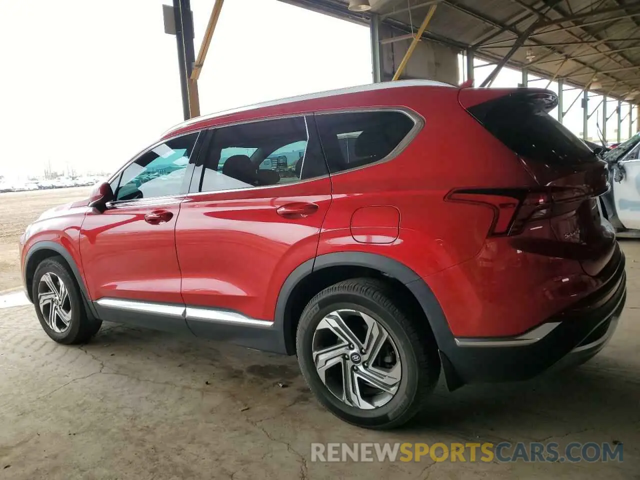 2 Photograph of a damaged car 5NMS24AJ4MH350030 HYUNDAI SANTA FE 2021
