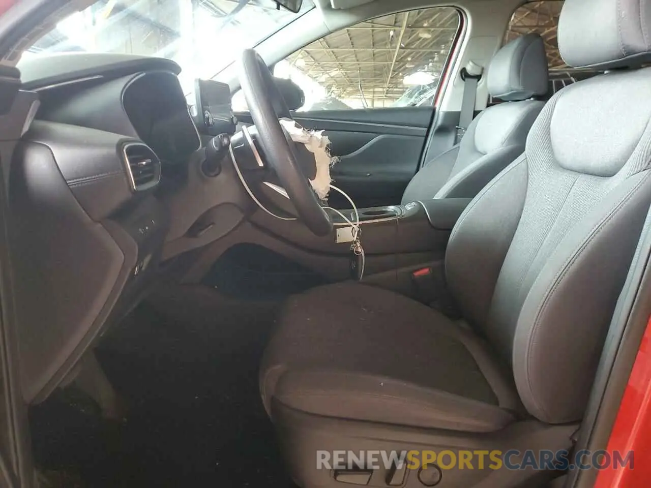 7 Photograph of a damaged car 5NMS24AJ4MH350030 HYUNDAI SANTA FE 2021