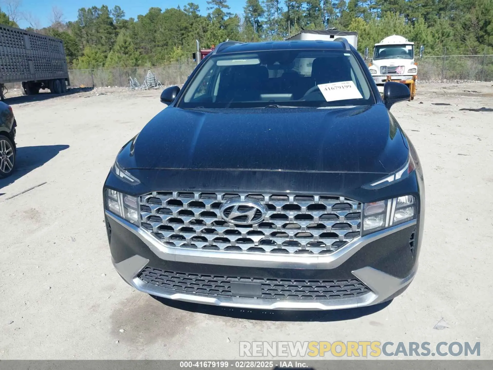 12 Photograph of a damaged car 5NMS24AJ6MH350692 HYUNDAI SANTA FE 2021