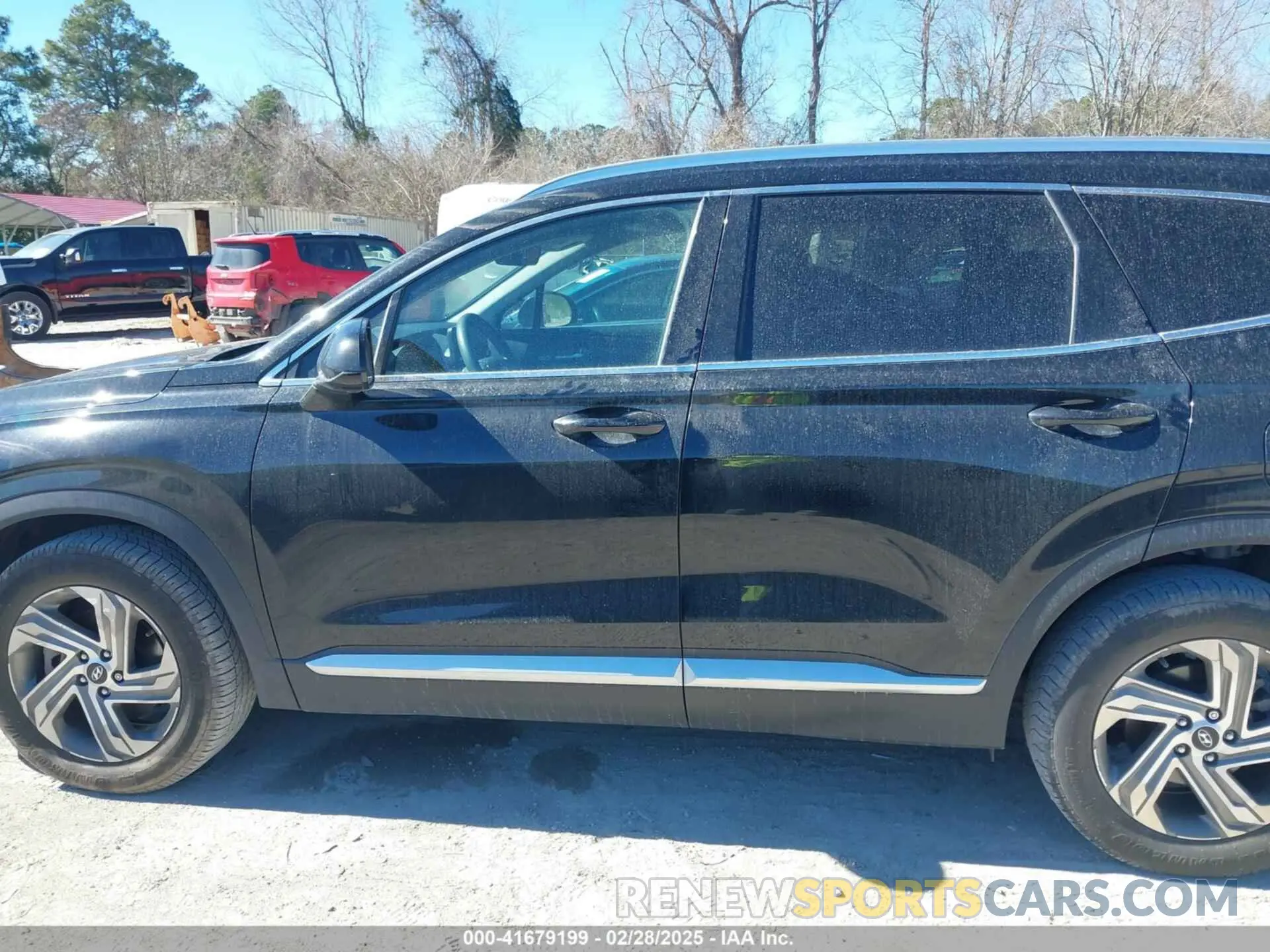 14 Photograph of a damaged car 5NMS24AJ6MH350692 HYUNDAI SANTA FE 2021