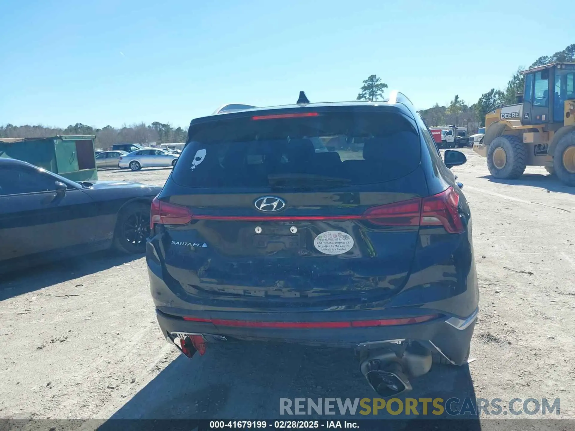 16 Photograph of a damaged car 5NMS24AJ6MH350692 HYUNDAI SANTA FE 2021