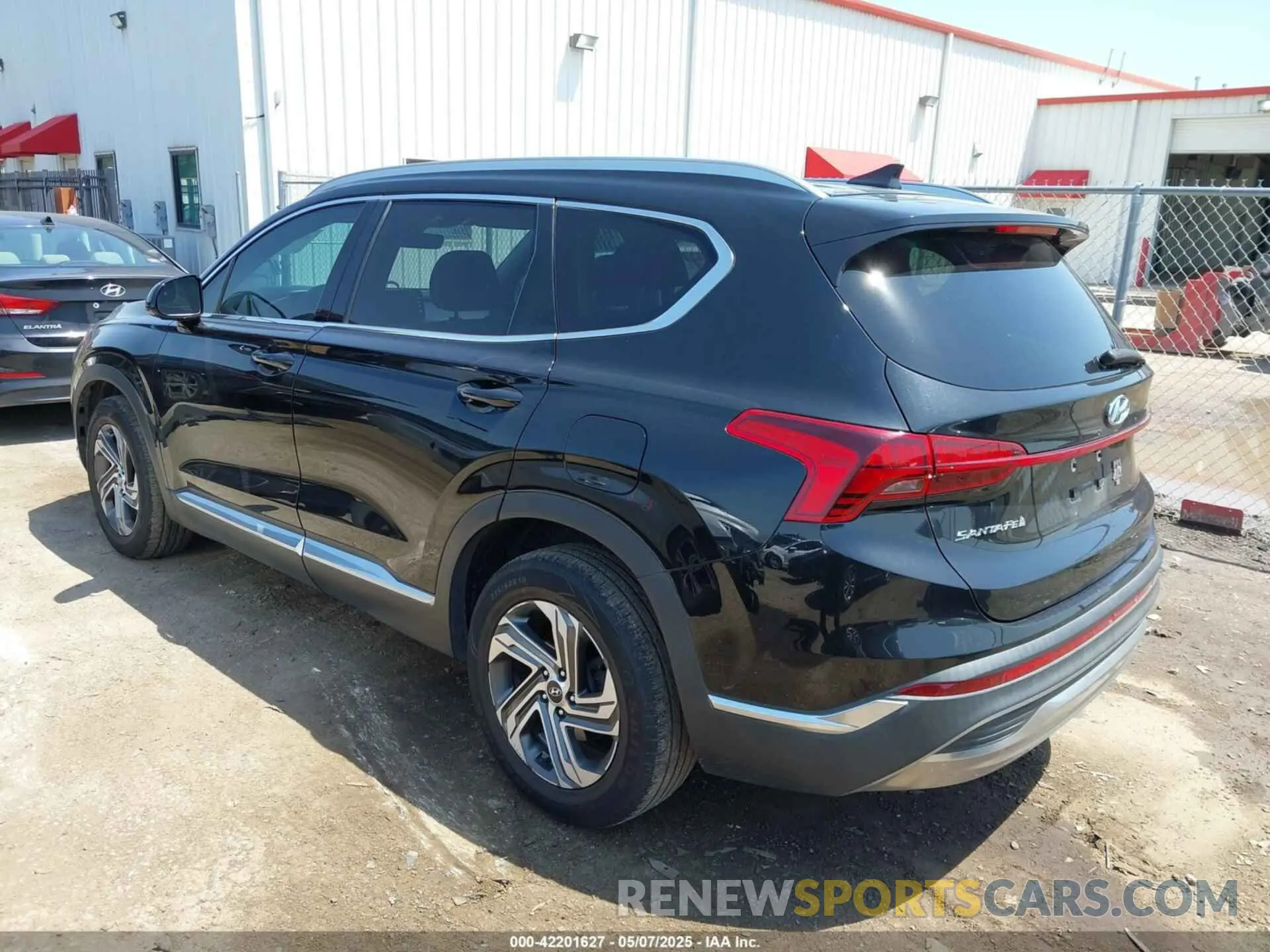 3 Photograph of a damaged car 5NMS24AJ7MH307365 HYUNDAI SANTA FE 2021